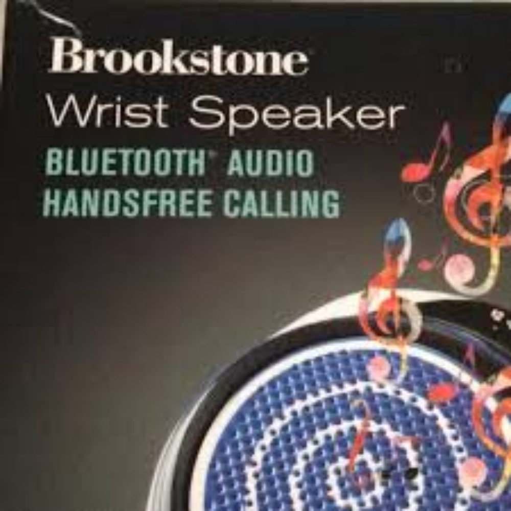 Brookstone Wrist Watch w/ Bluetooth Speaker